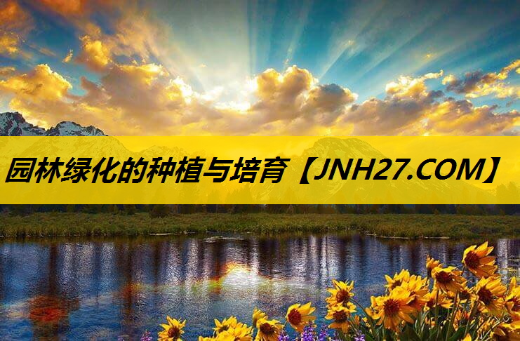 园林绿化的种植与培育