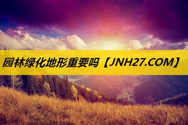 园林绿化地形重要吗